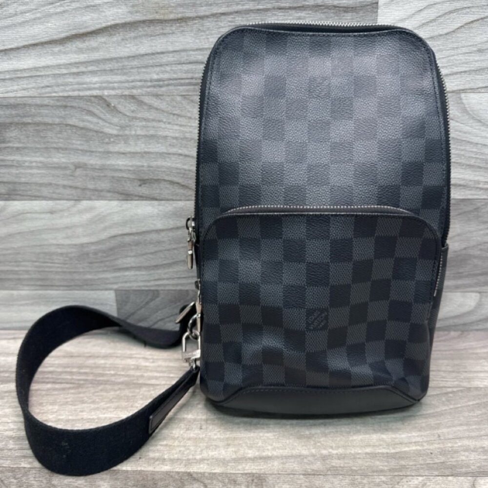 Louis Vuitton Avenue Sling Bag – Damier Graphite Canvas
